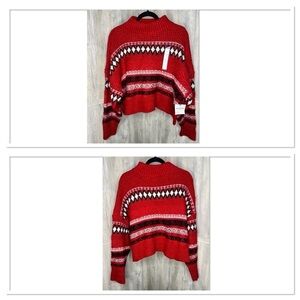 Arizona Jean Co. Chunky Fair Isle Sweater